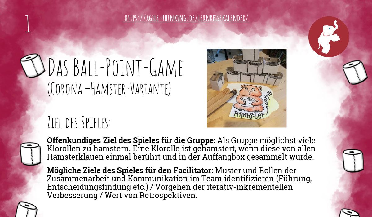 Lernkalender: Ball-Point-Game (Corona-Hamster-Style) mit Oliver Kruth
