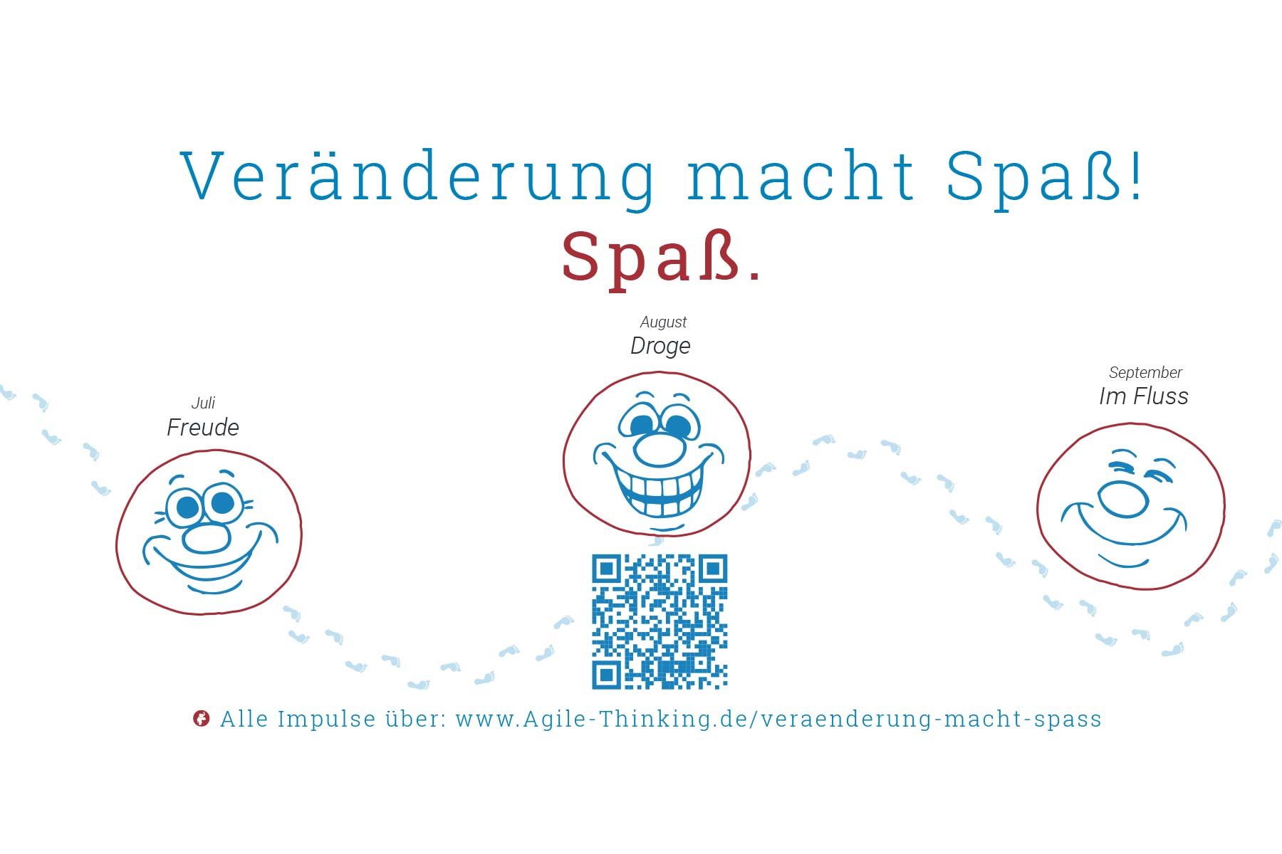 Veränderung macht Spaß! AgileThinking® Kampagne 2021 Q3